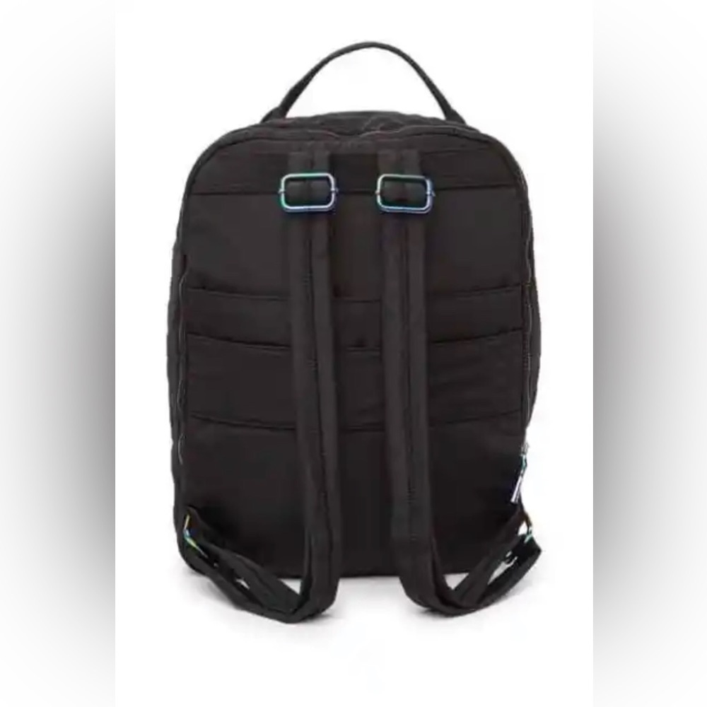 Nylon Quilted Iridescent Hardware Got Your Back Backpack - Picture 4 of 5